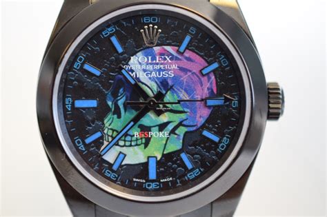 rolex milgauss skull|Rolex Milgauss women's.